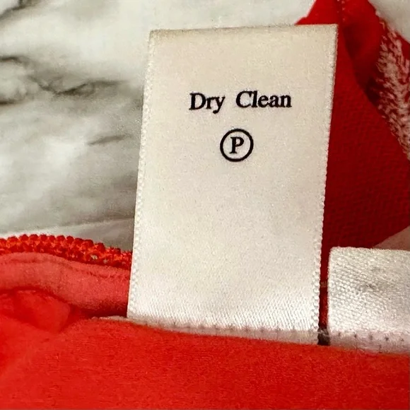 Elegant Coral Embroidered Midi Skirt Lacy Bohemian Chic Coastal Grandma Modest - Picture 6 of 6